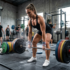 Correa de Ejercicio Reforzada y Ajustable de 8 Dedos, de Algodón, para Peso Muerto y Entrenamientos de Fuerza, Ecológica, Transpirable, para Gimnasio y Fitness - Product Image 3