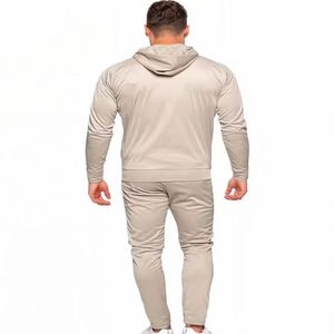 Conjunto de Chándal de Invierno de Poliéster para Hombre al por Mayor, de Alto Gramaje, con Lavado Ácido, Pedrería, Logotipo Personalizado y Sublimación OEM - Product Image 4