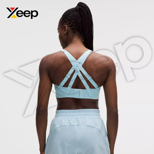 XEEP สปอร์ตบราโยคะคุณภาพสูงสำหรับผู้หญิง รุ่น XC-SB-59 สายรัดปรับได้ ระบายอากาศดี แผ่นรองถอดออกได้ รองรับได้ดี แห้งเร็ว - Product Image 2