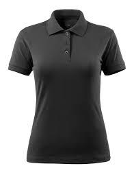 Polo femme en coton piqué premium, coupe ajustée, respirant, manches courtes, uniforme de bureau, décontracté, logo personnalisé - Product Image 3