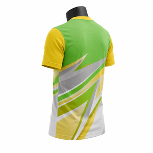 Camiseta de Fútbol de Manga Corta Personalizada al por Mayor para Entrenamiento de Verano con Estampado Frontal, Ligera, para Hombre - Product Image 6