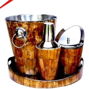 Best Seller Metal Bar Royal Design for Hotel/Restaurant Tabletop Use Ice <b>Bucket</b> Tools Wedding Wine Cooler - Product Image 1