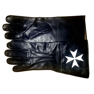 Nouveaux gants de cérémonie maçonniques en coton blanc, logo brodé personnalisé, confortables, unisexes, ajustables, pour l'extérieur - Product Image 6