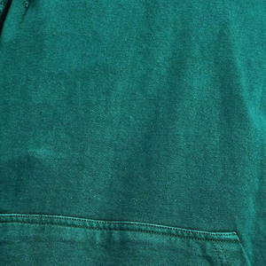 Sweat-shirt à capuche surdimensionné pour homme, vert uni, en molleton respirant, décontracté, pour l'automne, coupe classique, avec poche - Product Image 3