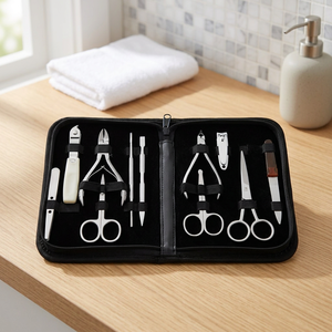 Kit Profesional de Manicura y Pedicura, Juego de Herramientas de Acero Inoxidable para el Cuidado de las Uñas - Product Image 5