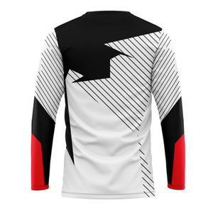 <b>Men's</b> Sporty Long Sleeve Geometric Print <b>Shirt</b> Quick Dry Polyester Casual Wear Summer Full Sleeve <b>Collarless</b> - Product Image 1