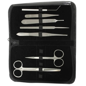 Kits de pratique de suture pour étudiants en acier inoxydable de qualité chirurgicale avec porte-aiguille, coussinets de suture à trois couches, scalpel et ciseaux - Product Image 4