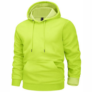 Vente en gros de sweats à capuche personnalisés, couleur unie, pull-over tendance, logo personnalisé, pull-over surdimensionné de qualité supérieure, sweats à capuche d'hiver grande taille, meilleur prix - Product Image 3