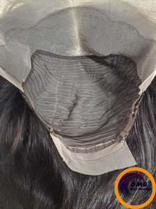<b>Short</b> Brazilian Hair Lace Front Full Lace <b>Wig</b> with Transparent Lace 150% Density Natural Looking - Product Image 5