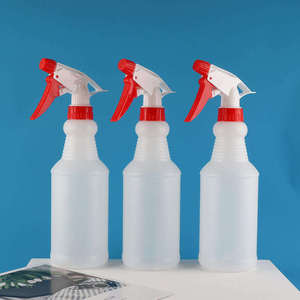 Pulvérisateur à pompe en plastique HDPE blanc pour sérigraphie, jardin, ménage, nettoyage, savon liquide, détergent, 500ml, 750ml, 1000ml - Product Image 4