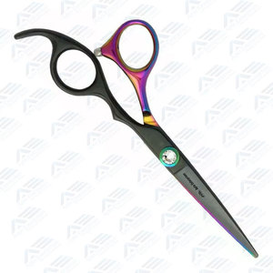 Ciseaux de coiffure professionnels Blackbow 5.5 en acier 440C – Instruments de coupe de cheveux de qualité supérieure - Product Image 5