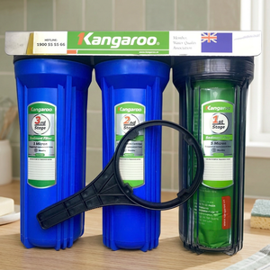 Purificador de Agua RO Manual de 3 Etapas de Acero Inoxidable, Sistema de Alta Capacidad de 100 GPD - Product Image 5
