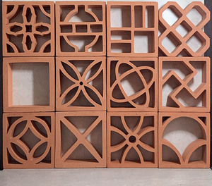 Tuiles de parement en argile frittée de style traditionnel, livraison rapide, fabriquées au Vietnam, briques creuses personnalisées - Product Image 6