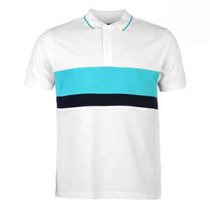 Custom Print 100% Cotton Breathable Knitted Casual Men's for Shirts - Product Image 5