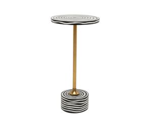 Customized Zebra Stripe Wood Ottoman <b>Stool</b> Small Spaces Living Room Bedroom Accent New Customized Statement <b>Table</b> Coffee <b>Tables</b> - Product Image 5