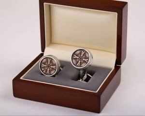 Mancuernillas de Joyería para Hombre al por Mayor |   Mancuernillas de Metal Personalizadas para Bodas, Negocios y Ropa Formal, Joyería de Boda al por Mayor - Product Image 3