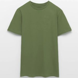 เสื้อยืดผู้ชายคุณภาพพรีเมียมผ้าฝ้ายใหม่ รับทำโลโก้ น้ำหนักเบา ระบายอากาศดี สวมใส่สบาย รับผลิตแบบ OEM ขายส่ง - Product Image 5