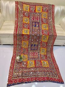Customized Designs Women Elegant Silk <b>Shawls</b> Traditional Embroidered Bridal Wear Festive Fashion <b>Shawls</b> <b>Wedding</b> For All Seasons - Product Image 2