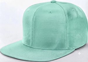 Casquette Snapback Unisexe Grise à 6 Panneaux, Réglable, en Sergé de Coton, Style Baseball Décontracté, Couleur Unie, Visière Plate pour Adultes - Product Image 4