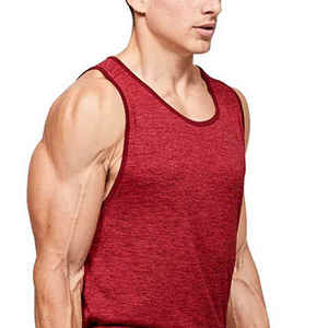 Premium Customize Hip Hop Men's Muscle Tank Top Soft Cotton Polyester Sleeveless Streetwear Tee Summer Gym Fit - Product Image 4