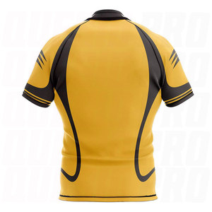 เสื้อรักบี้แบบ sublimated สำหรับผู้ชาย ผลิตตามสั่ง (OEM) ชุดฟุตบอล พิมพ์ลายตามต้องการ เสื้อรักบี้ระบายอากาศได้ดี สำหรับทีมกีฬา - Product Image 4