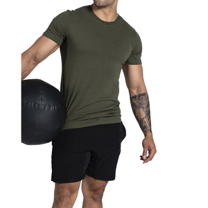T-shirt d'été pour homme, coupe classique, en coton respirant, décontracté, écologique, séchage rapide, manches courtes, pour activités de plein air et usage quotidien - Product Image 3