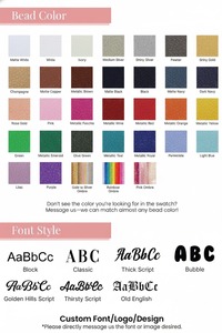 New Trending for Styles Fully Customizable <b>Names</b> Mixed Colors Combinations Beadwork Letters Adjustable Keychains Party Events - Product Image 6