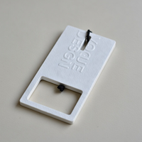 Étiquettes suspendues en papier kraft écologique / Étiquettes de mode durables / Emballage cadeau pour vêtements Vente en gros personnalisable Unisexe Personnalisé