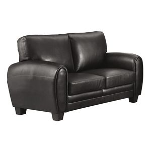 Moderno stile retrò 1 pezzo di copertina in finta pelle nera per divani moderni da soggiorno - Product Image 3