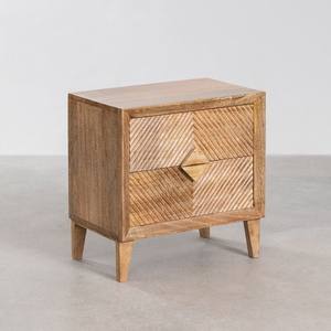 Mesita de noche de madera de mango Vandana Nova Elara - Product Image 2