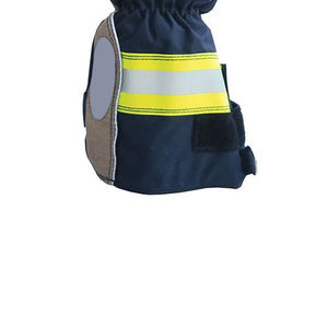 Gants de sapeur-pompier en cuir, isolants thermiquement, ignifuges, pour le sauvetage et l'extrication, gants de sécurité haute performance - Product Image 5