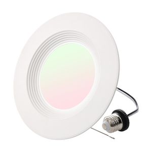 Paquete de 12 Focos LED Empotrables de 5/6 Pulgadas, 1050 LM, 13W, 120V, Temperatura de Color Seleccionable 5CCT 2700K/3000K/3500K/4000K/5000K - Product Image 1