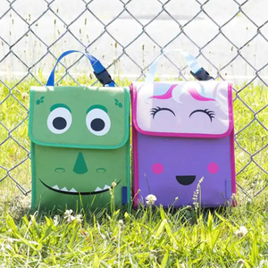 Sac à déjeuner isotherme Wilson Unicorn pour enfants avec porte-bouteille, sac à déjeuner pour enfants, sac à déjeuner pour étudiants, voyage scolaire, camping, pique-nique - Product Image 2