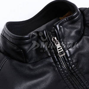 Chaquetas de Cuero para Hombre al por Mayor, Transpirables, Económicas, para Uso en Exteriores, con Cuello Camisero, Cómodas - Product Image 5