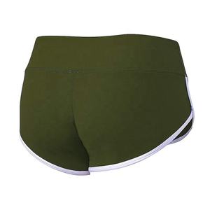 Shorts Deportivos de Compresión Alta con Logotipo Personalizado OEM, Suaves como la Mantequilla, Elásticos, con Corte en Contraste, para Mujer - Product Image 4