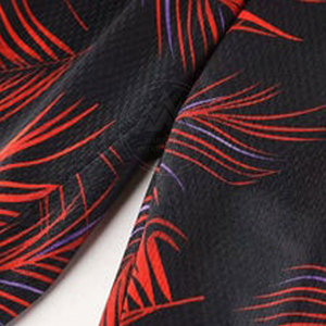 Pantalones Cortos de Baloncesto para Hombre con Estampado Tropical Rojo, 100% Algodón, Cintura Elástica, Secado Rápido, Deportivos Casuales - Product Image 5
