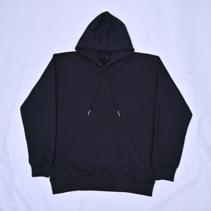 Chándal Personalizado para Hombre, con Capucha, de Algodón Negro, Manga Larga, Color Sólido, Estilo Casual para Otoño, Corte Regular, con Bolsillos Laterales y Logotipo Grabado - Product Image 6