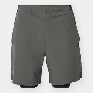 Shorts Bermuda pour homme, noirs, à séchage rapide, taille élastique, couleur unie, décontractés, sportifs - Product Image 4
