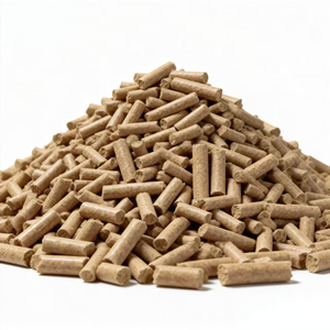 Pellets de madera de pino en oferta, venta al por mayor en bolsas de 15 kg y 25 kg para biocombustible y combustible para calderas. - Product Image 1