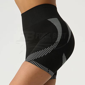 Nuevo Producto Personalizable: Pantalones Cortos Deportivos de Cintura Alta Elástica para Mujer, con Transferencia de Calor, para Ciclismo, OEM, Marca Propia, Logotipo del Cliente - Product Image 4