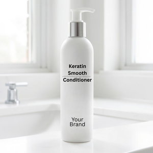 Après-shampoing lissant à la kératine pour des cheveux lisses, soyeux et sans frisottis, formule de soin quotidien pour une réparation profonde, une force accrue et une brillance. - Product Image 1