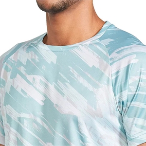 เสื้อยืดสำหรับผู้ชายเสื้อยืดลายสกรีนโลโก้เสื้อยืดทรงพอดีตัวแนวสตรีทผลิตได้ตามต้องการ - Product Image 4