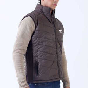 เสื้อกั๊กน้ำหนักเบา กันลม ระบายอากาศได้ดี สำหรับผู้ชาย ใส่เล่นกีฬากลางแจ้ง สวมใส่สบาย กระชับรูปร่าง เสื้อกั๊กไร้แขนสำหรับออกกำลังกาย - Product Image 4