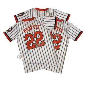 Camiseta de Béisbol de la Mejor Calidad, Corta, 100% Poliéster, Personalizable para Atletas, Tejido que Absorbe la Humedad, Corte Atlético, Comodidad y Durabilidad - Product Image 4