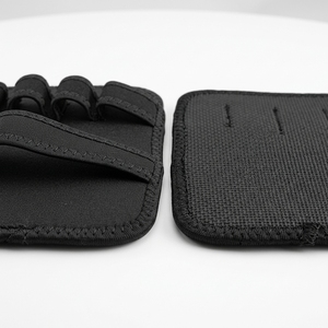 Protège-poignets en néoprène noir réglable et rembourré avec fermeture auto-agrippante pour la musculation, le tennis – Portable et professionnel - Product Image 3