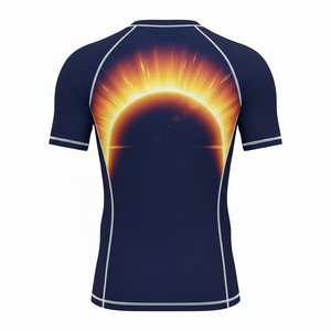 Camiseta de compresión duradera sublimada para hombres, mujeres y niños, para MMA, BJJ, Jiu Jitsu, entrenamiento sin gi, personalizada, al por mayor, traje de baño - Product Image 2