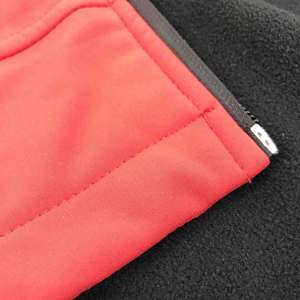 Jimieson Apparel Men's <b>Red</b> Polyester Puffer <b>Jacket</b> <b>Waterproof</b> Windproof Casual Winter Coat Regular Sleeve Solid Color Zipper - Product Image 5