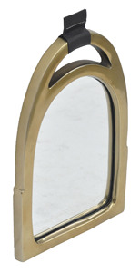 Living Room <b>Tabletop</b> Decorative <b>Mirror</b> Luxury Gold Horse Stirrup Framed <b>Mirror</b> Decoration For Home - Product Image 2