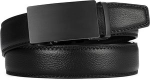 Cinturón de Cuero para Hombre con Ajuste de Trinquete, 1 3/8, Microajustable, para Vestir, Formal, para Pantalones, Se Adapta a Cualquier Cintura, Fabricado en Bangladesh - Product Image 5