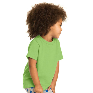 Camiseta de Verano Personalizada 100% Algodón para Niños, Fabricantes de Camisetas de Manga Corta para Niños, Estilo Casual, Color Sólido - Product Image 4